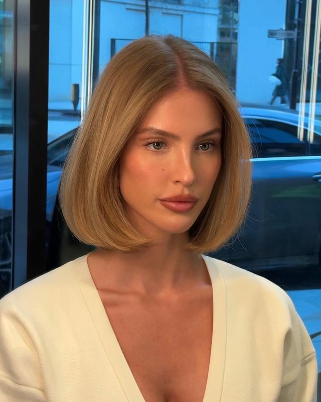 2. The French Bob for Old Money Hairstyles by hair.by.suzi on ig. Explore more old money aesthetic hairstyles on the blog.  