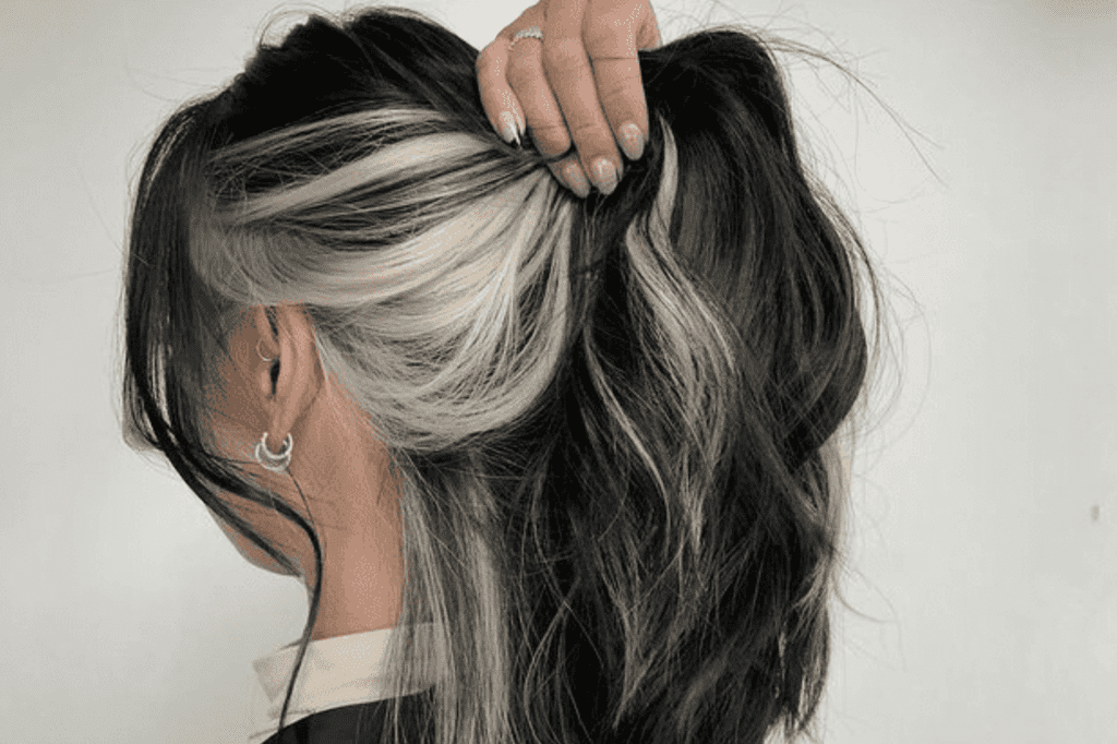 24 Two-Toned Hair Color Ideas for Cool and Edgy Look