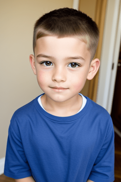 Buzz Cut Short Hairstyles for Boys