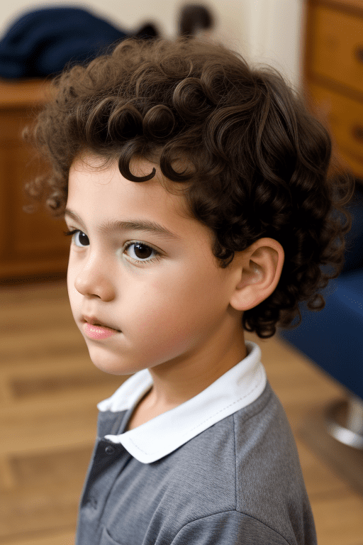 Curly Top Hairstyles for Boys