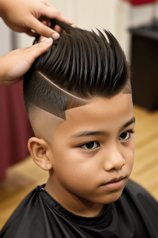 Faux Hawk Fade Hairstyles for Boys