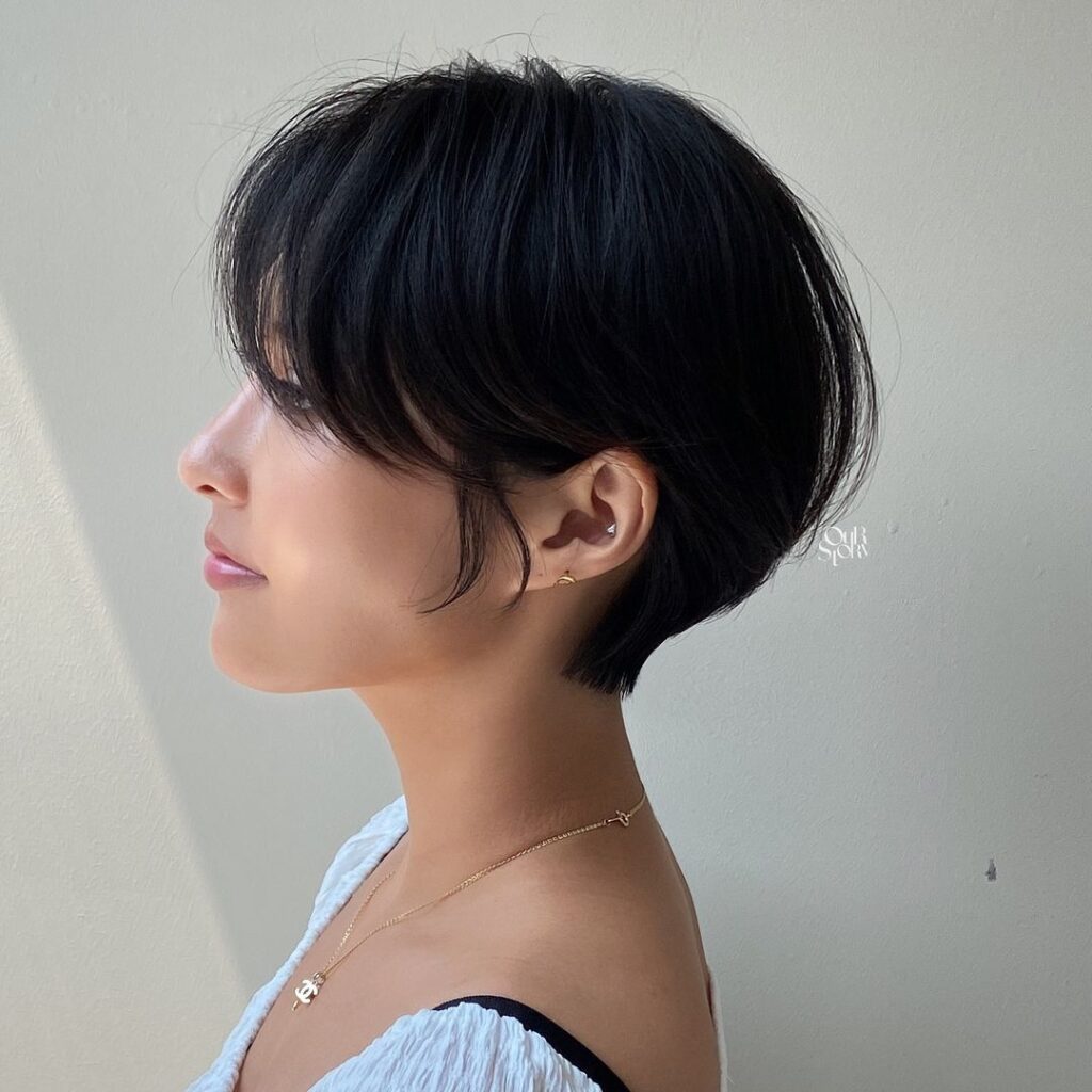 Korean Bixie Haircut
