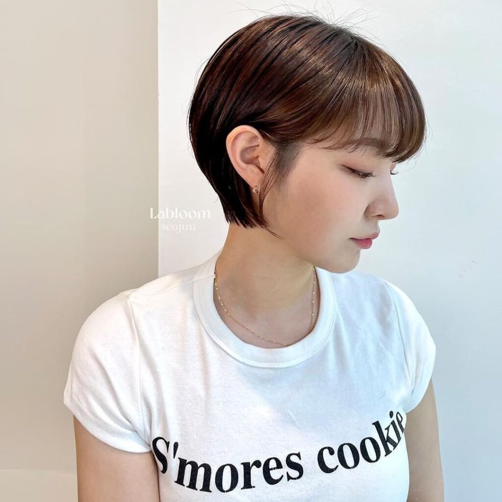 Korean Bixie Haircut