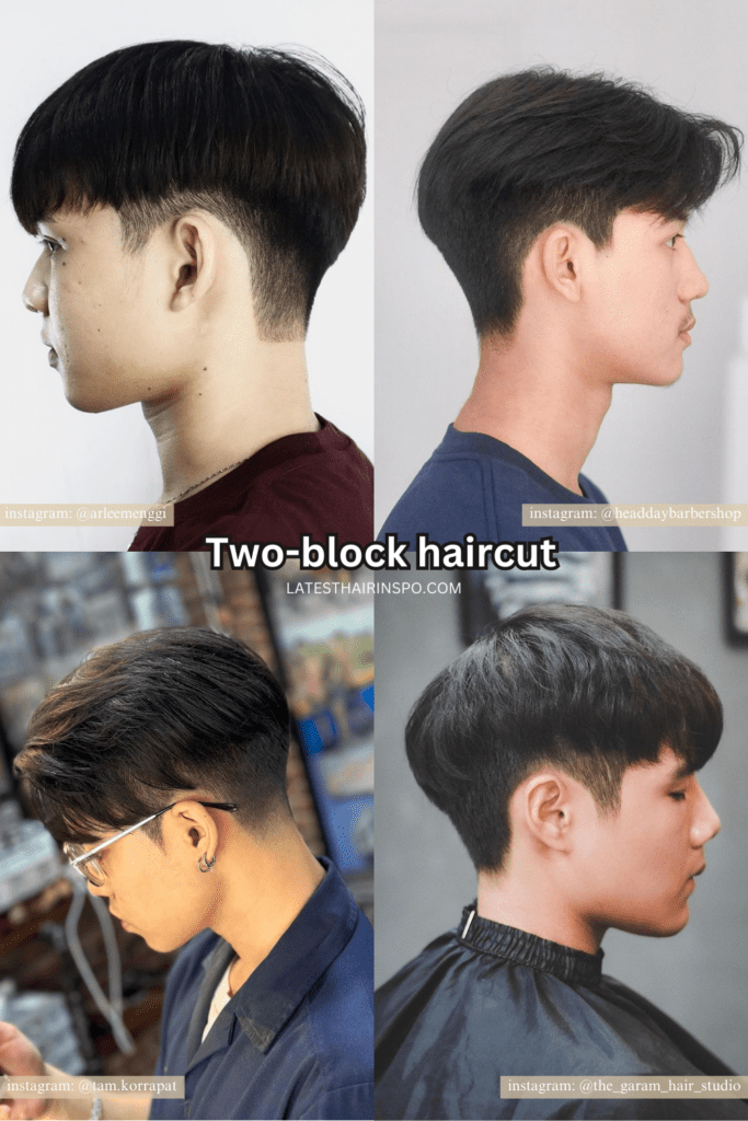 Two-block haircut - Latest Hair Inspo. Click here to learn what are the top 10 most popular men's haircuts you'll be hearing about at barbershops everywhere!