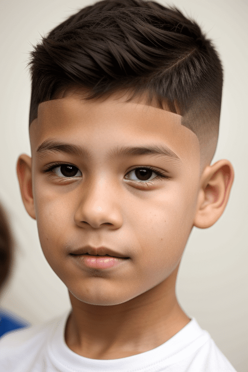 Disconnected Fade Hairstyles for Boys