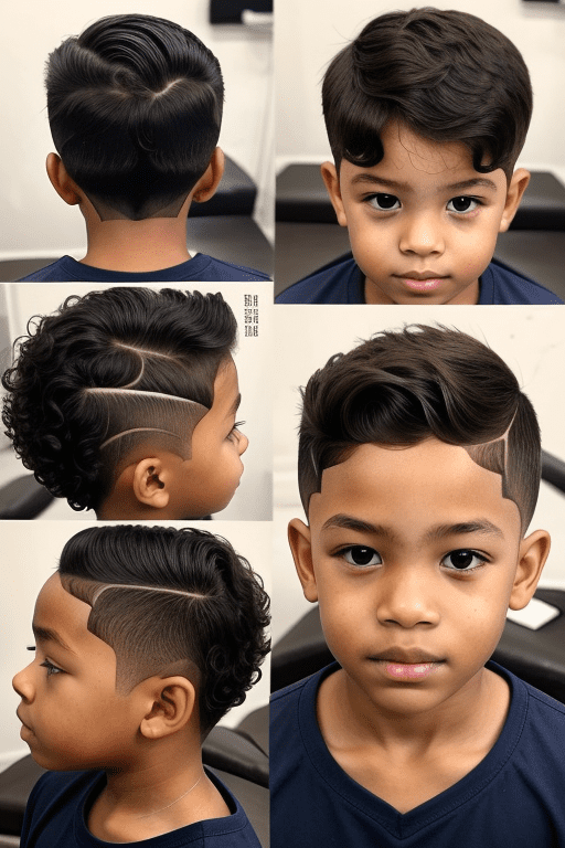 Natural Waves Hairstyles for Boys