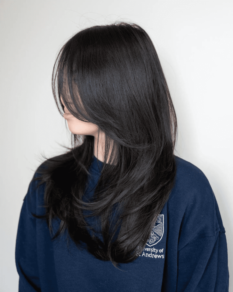 layered haircuts for medium hair