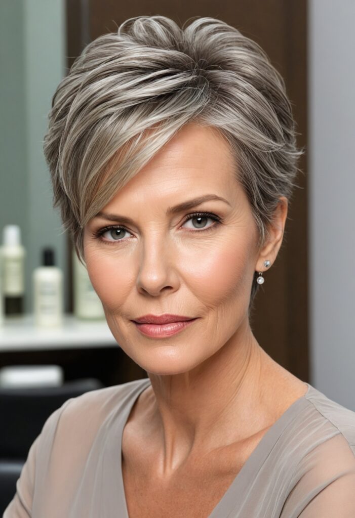 Pixie Haircuts for Women Over 60