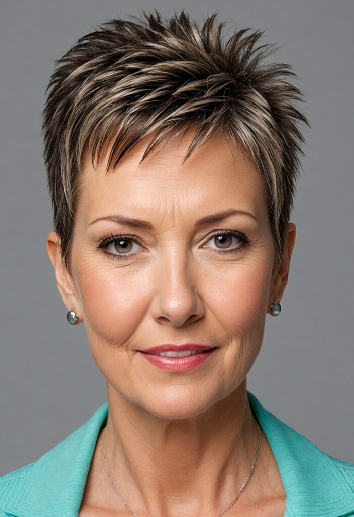 Faux Hawk Pixie Cut