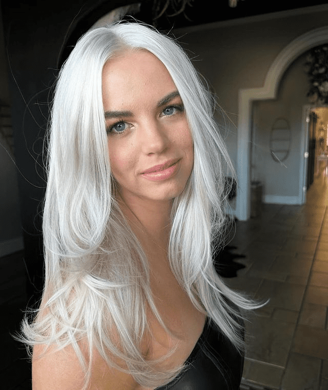 Platinum blonde