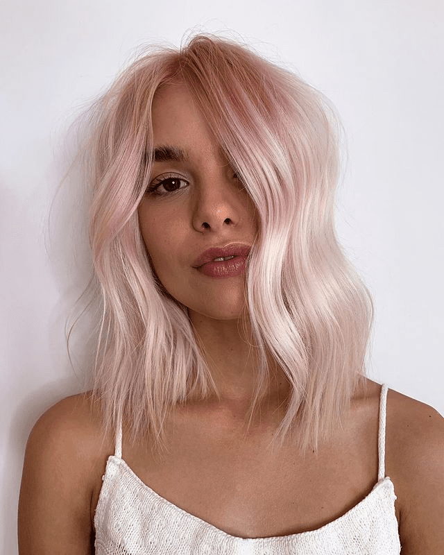 Baby Pink Hair Color