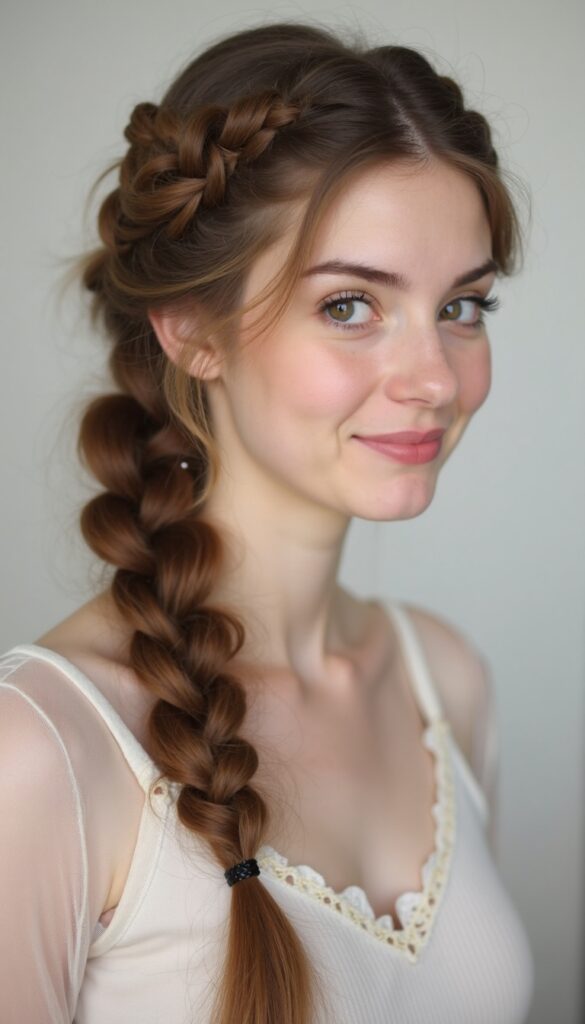 Classic Three-Strand Braid Hairstyles