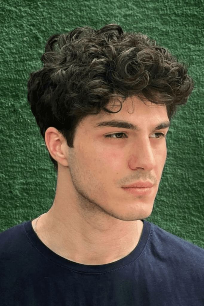 wavy hairstyle ideas for men