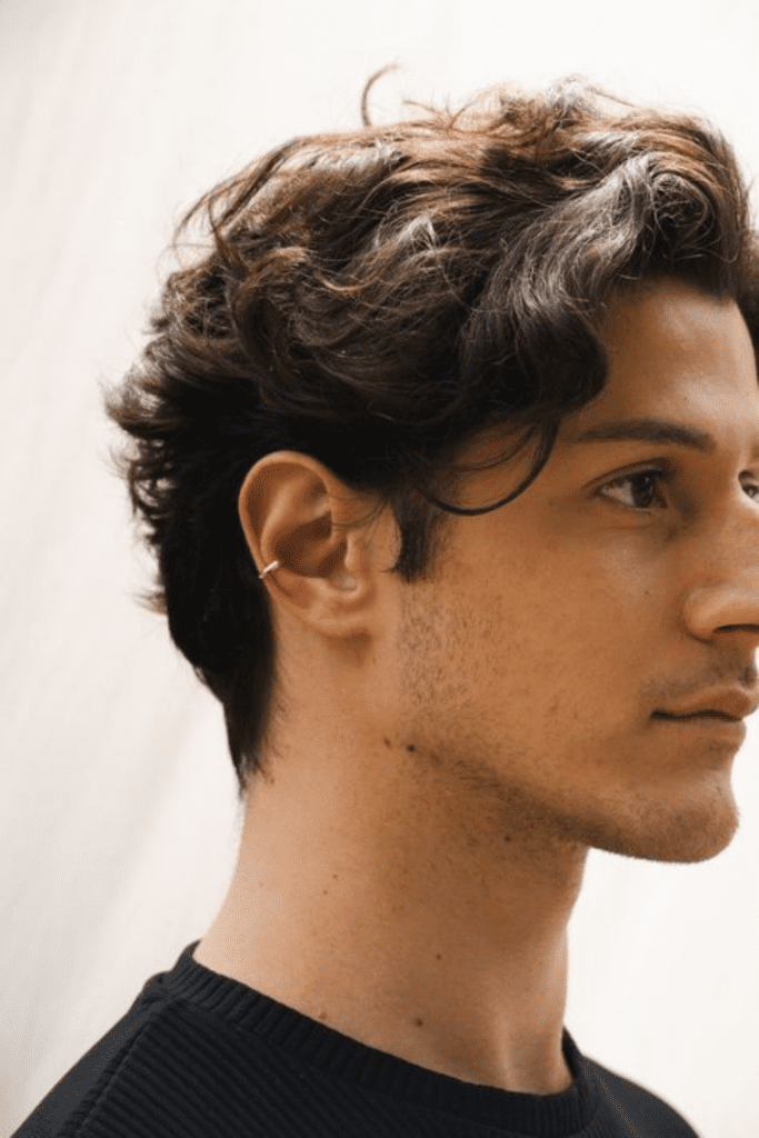 wavy hairstyle ideas for men