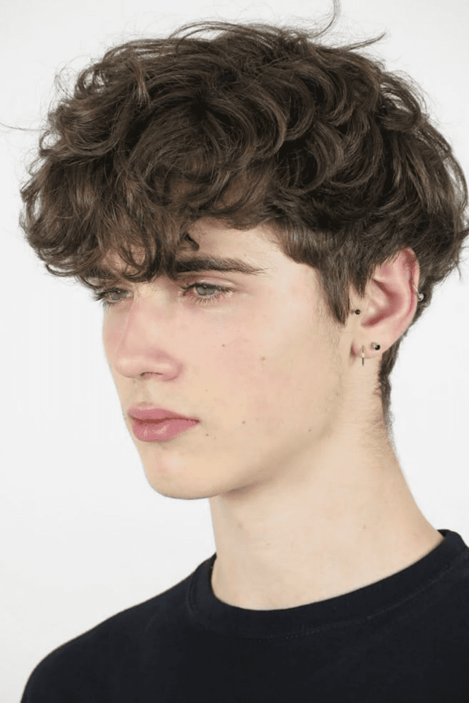 wavy hairstyle ideas for men